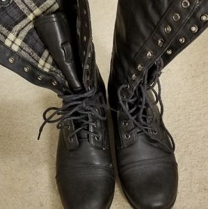 Madden Girl combat boots